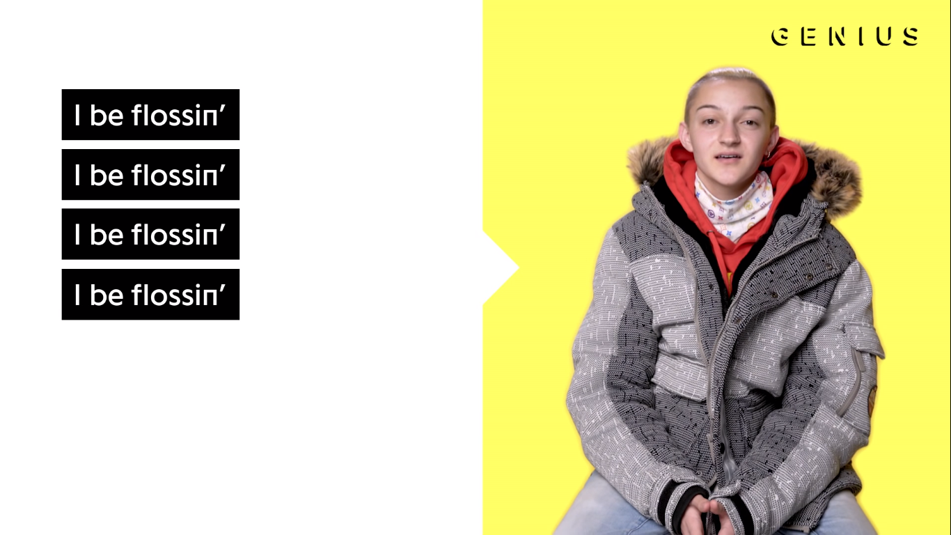 Backpack Kid's Genius "Flossin" Performance / I Be Flossin'