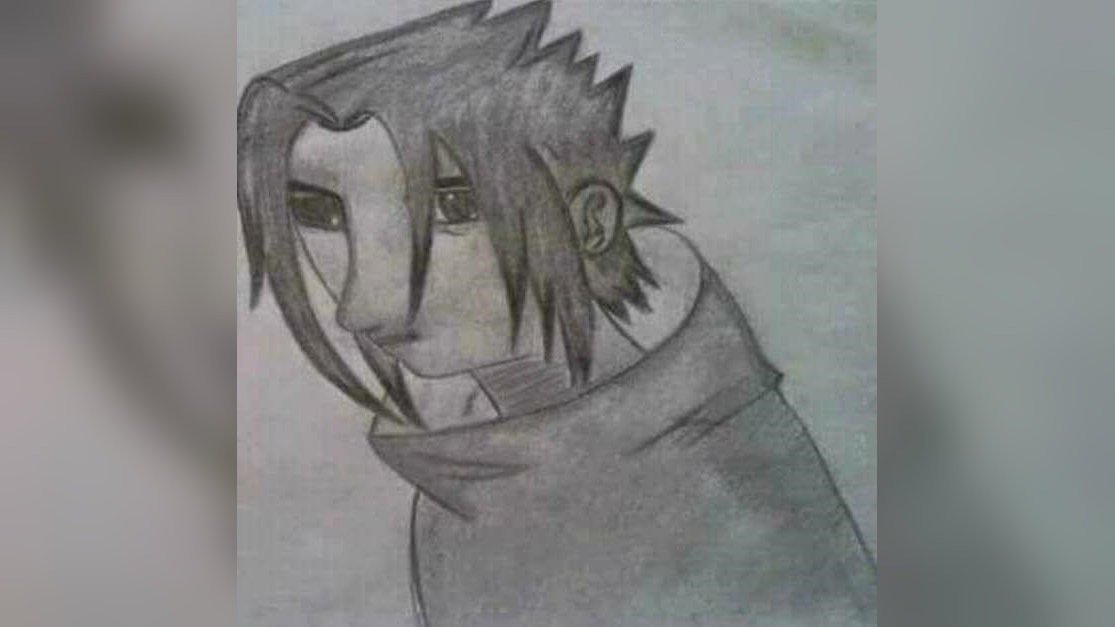Bad Sasuke Drawing Meme Template