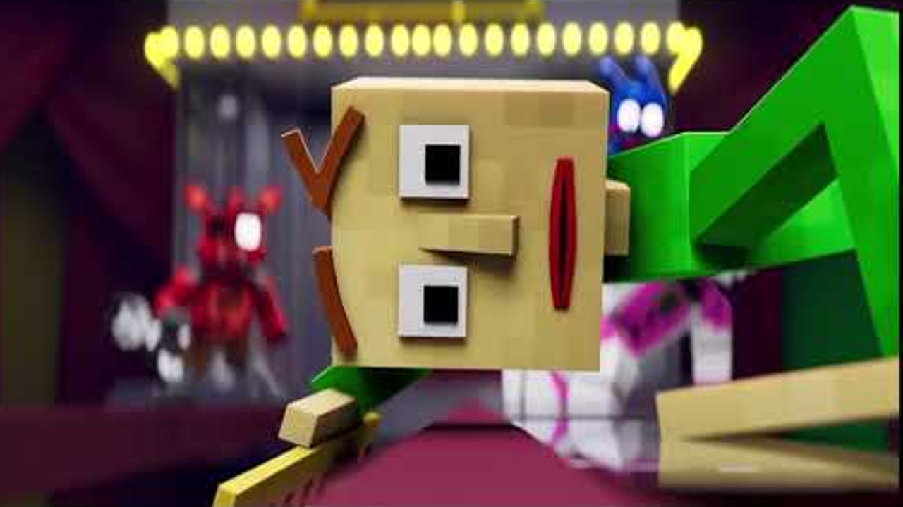 Baldi "By Looking At The Tempered Glass From The Side" Meme Template