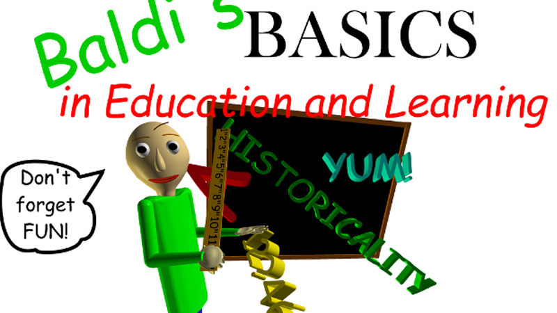 Baldi's Basics in Education and Learning Meme Template