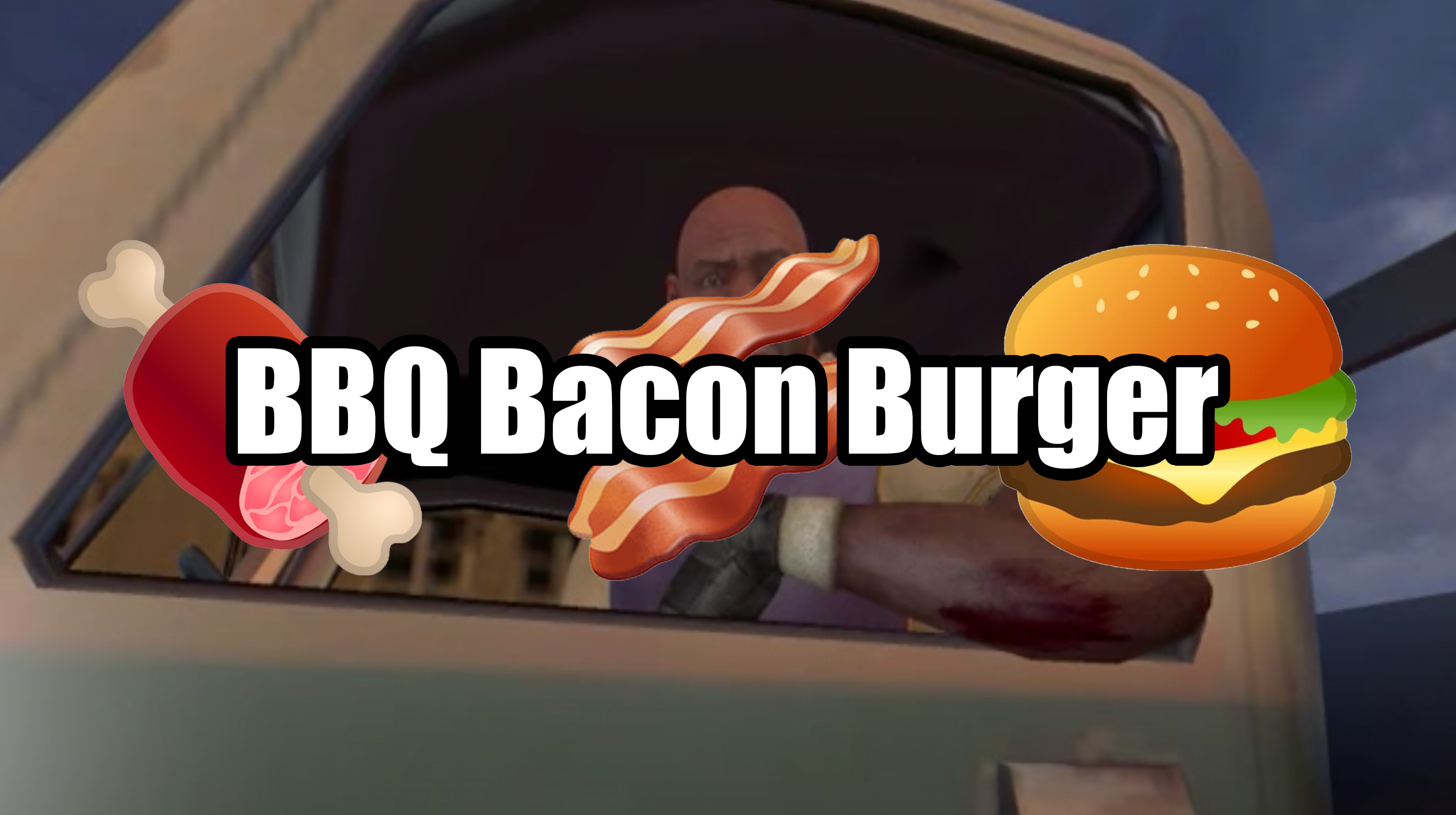 Barbeque Bacon Burger (TikTok Challenge)