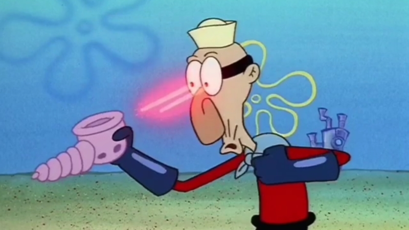 Barnacle Boy's Sulfur Vision Meme Template