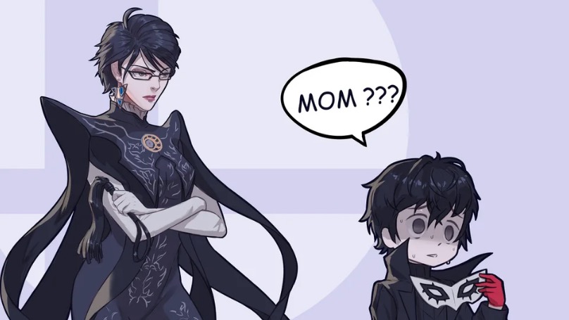 Bayonetta as Joker's Mom Meme Template