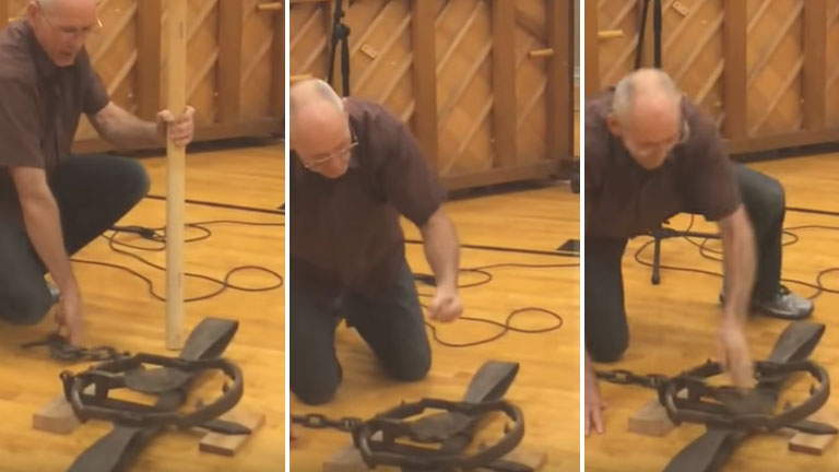 Bear Trap Punch Meme Template