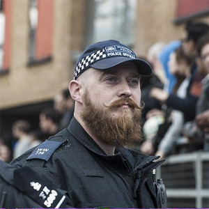 Bearded Hipster Cop Meme Template