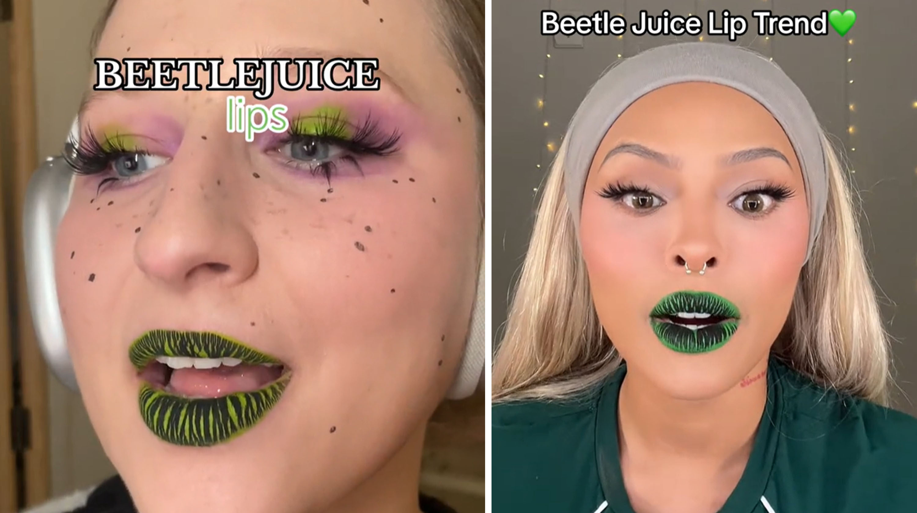 BeetleJuice Lips Meme Template