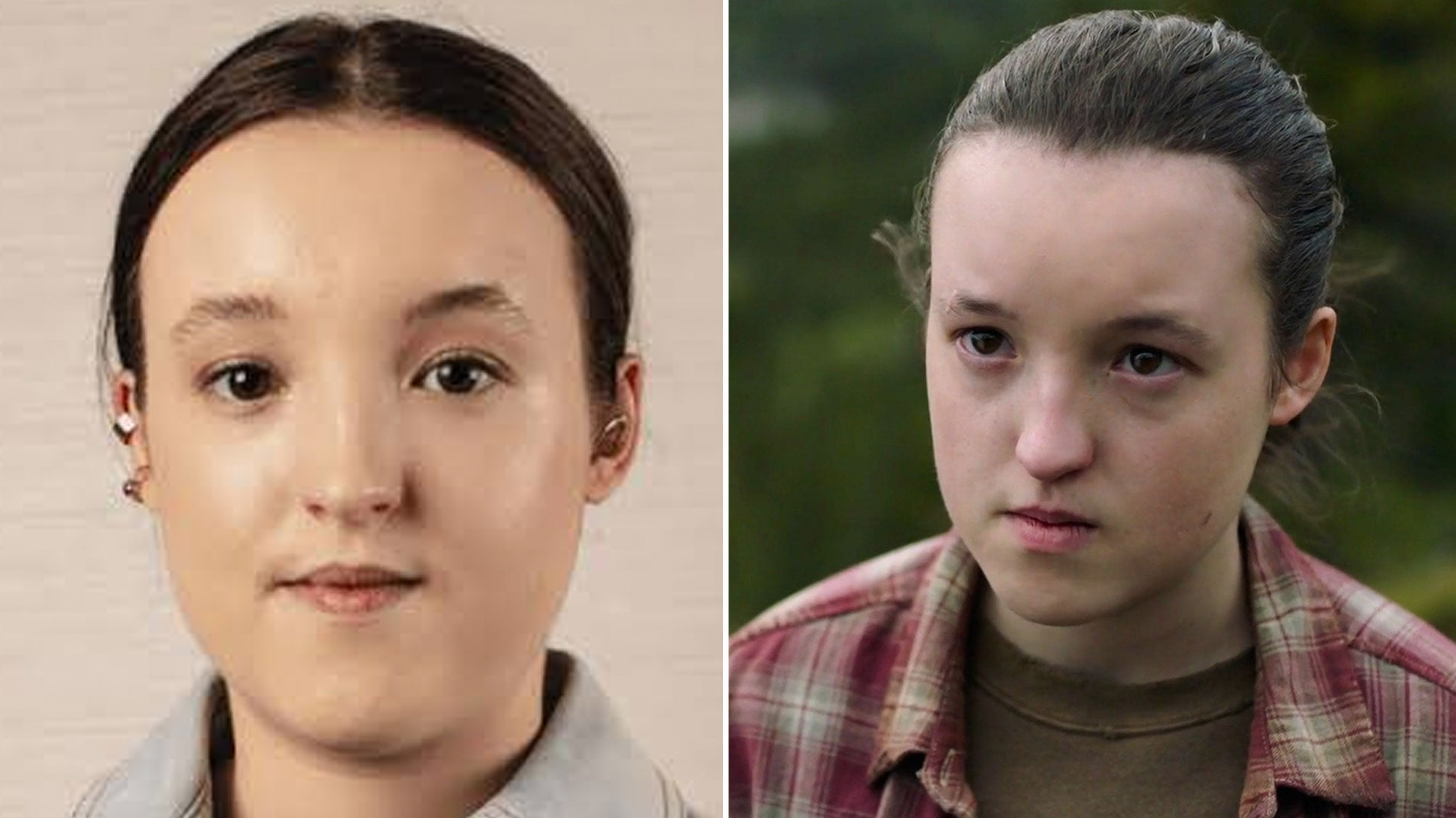 Bella Ramsey's Face Meme Template