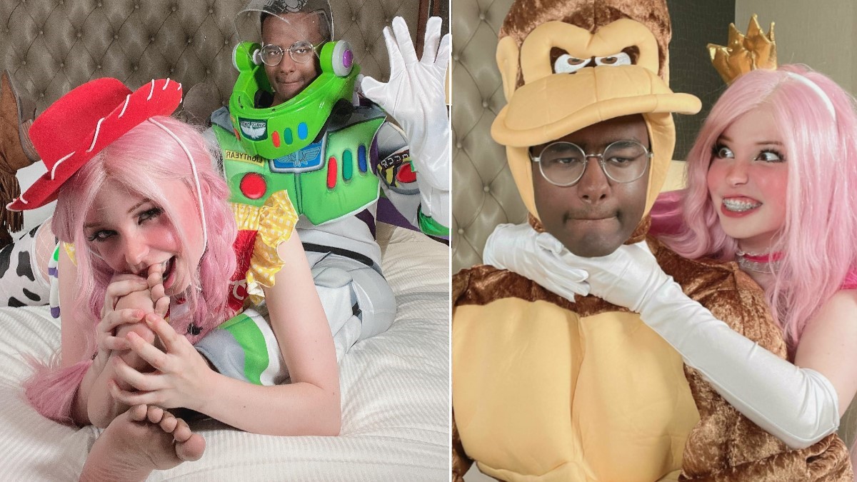 Belle Delphine and Twomad Photoshoot