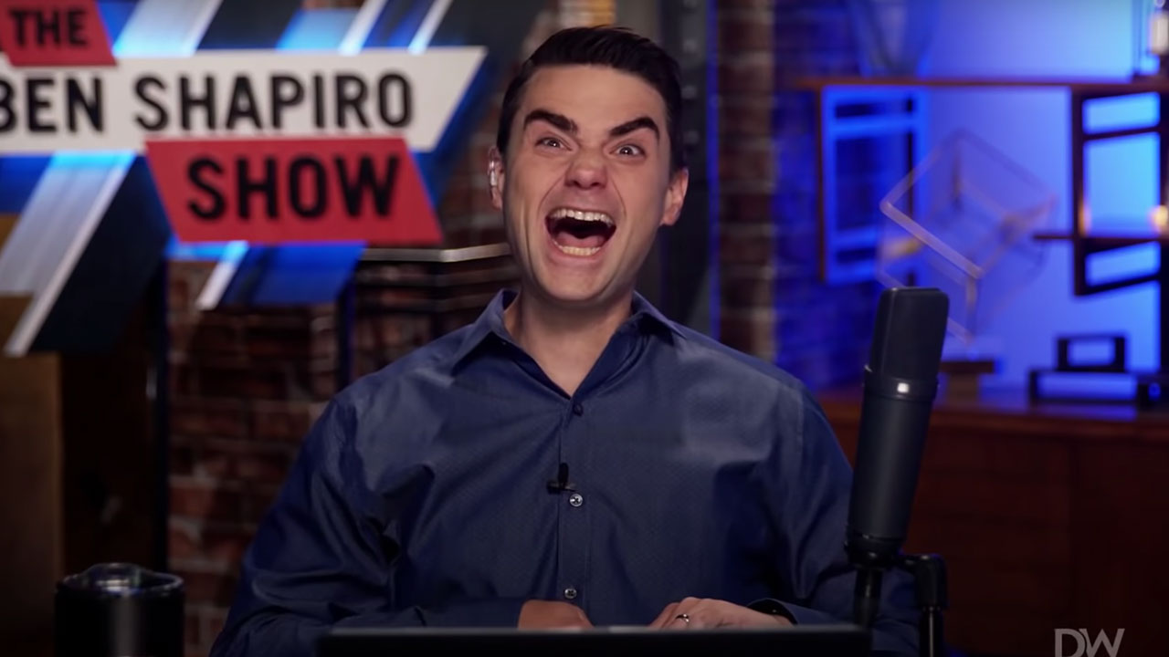 Ben Shapiro Joker Laugh Meme Template