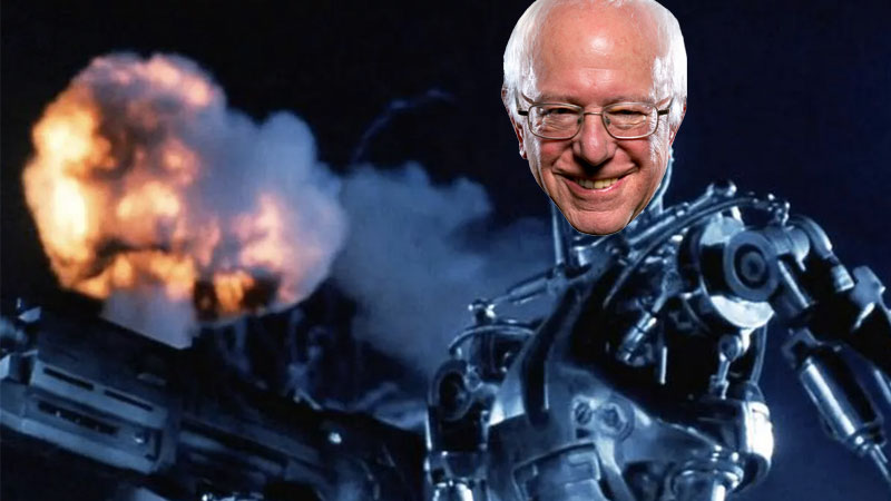 Bernie Bot Meme Template