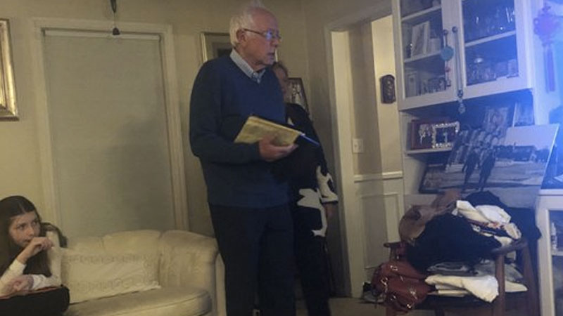 Bernie Sanders' Clothes Chair