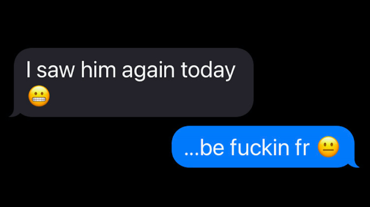 BFFR (Be Fucking For Real) Meme Template