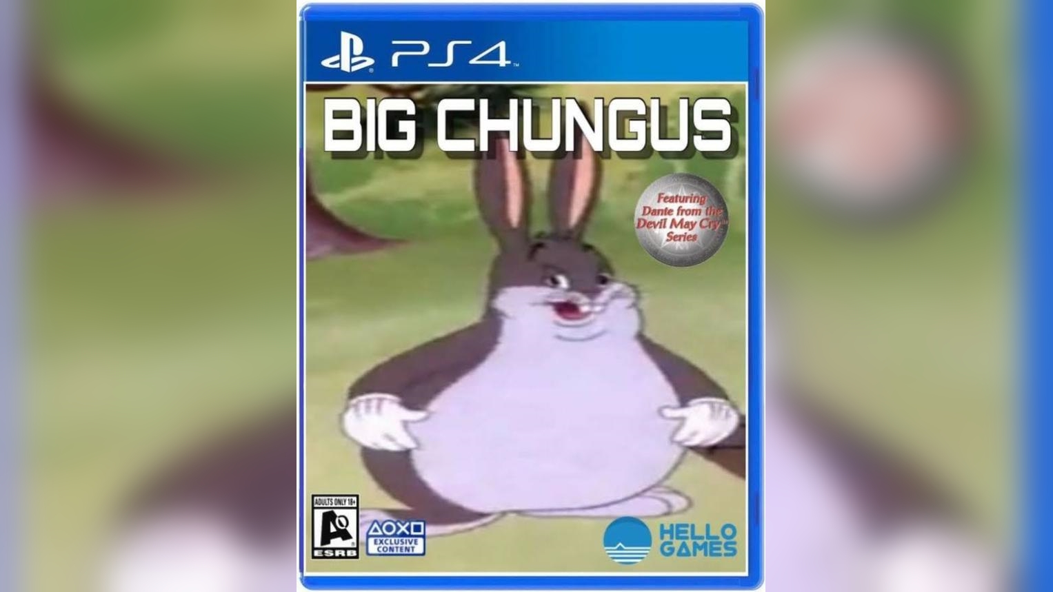 Big Chungus Meme Template