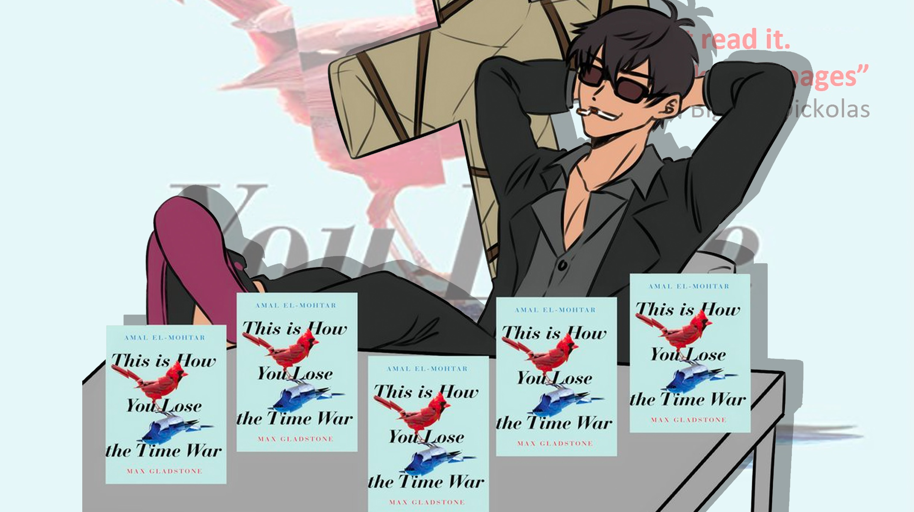 Bigolas Dickolas' "This Is How You Lose the Time War" Tweet Meme Template