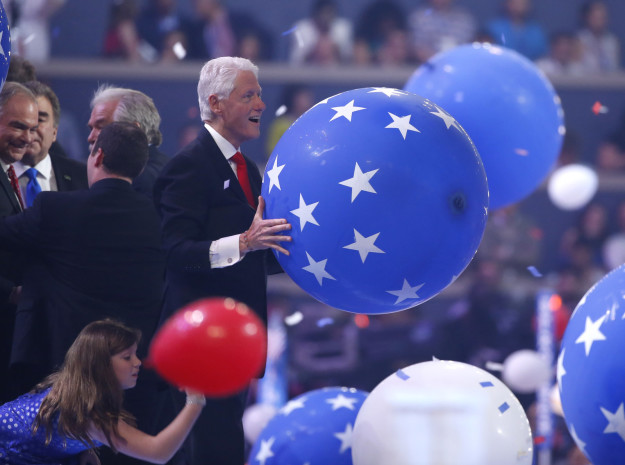 Bill Clinton Loves Balloons Meme Template
