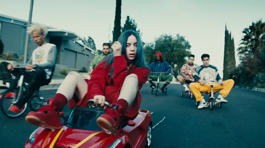 Billie Eilish's "Bad Guy" Meme Template