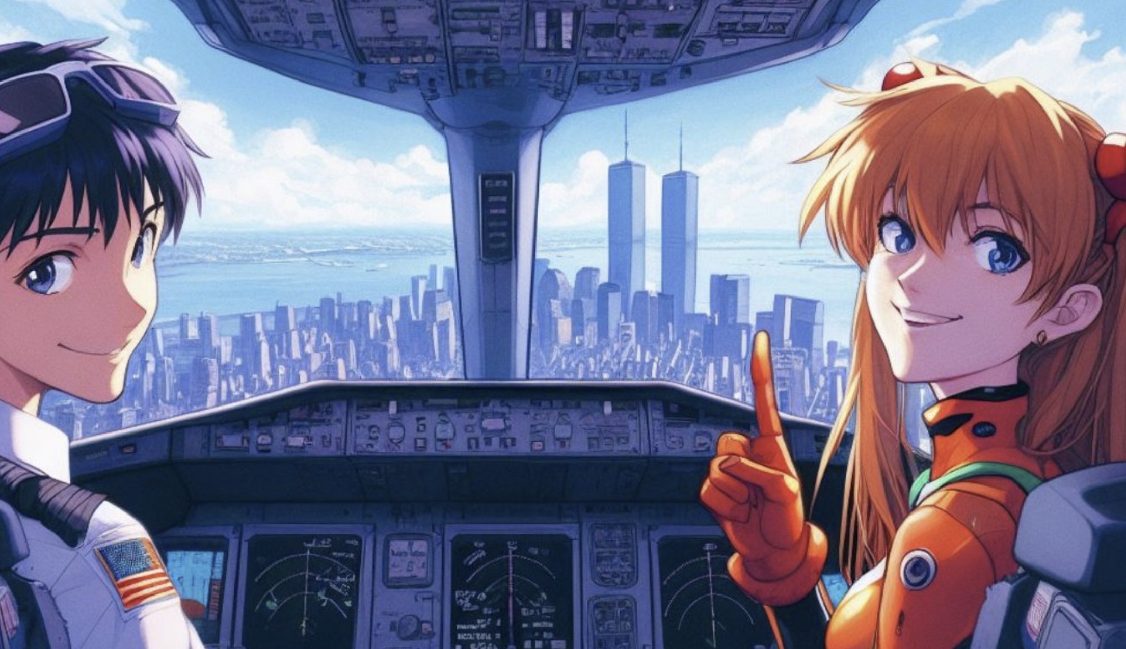 Bing AI Characters Doing 9/11