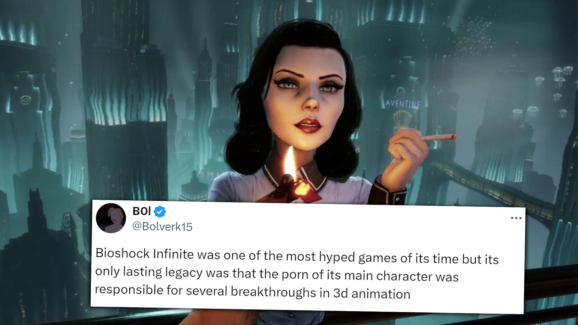 BioShock Infinite 3D Porn Breakthroughs