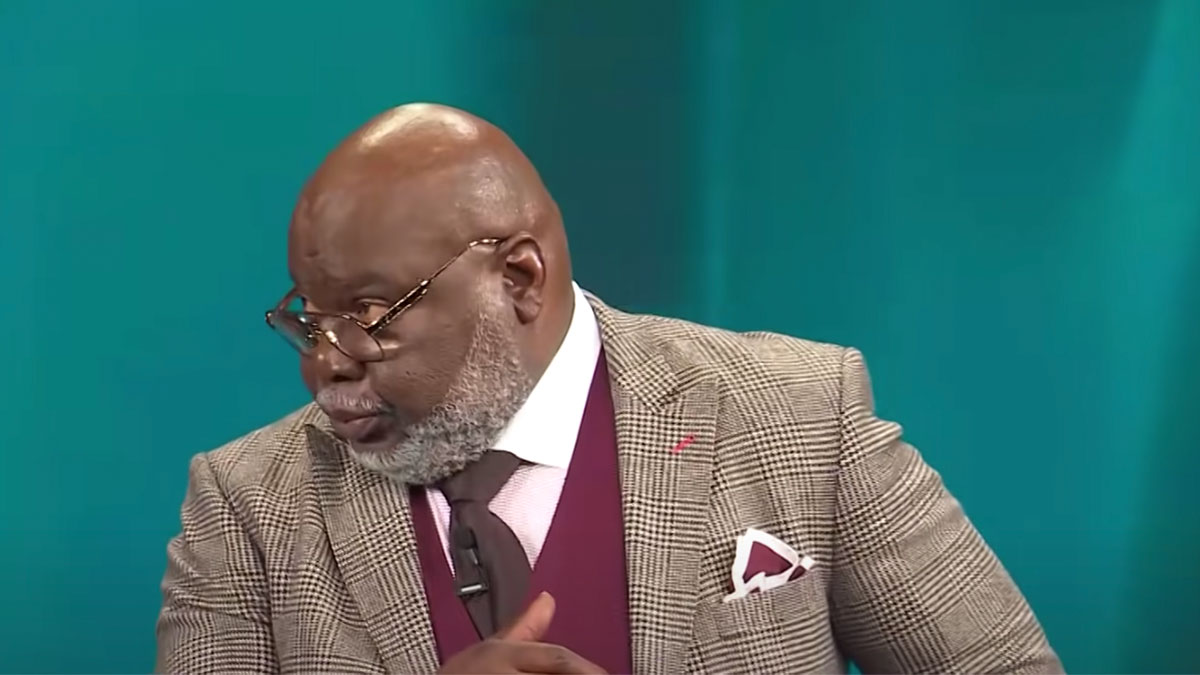 Bishop T.D. Jakes Turning Around GIF