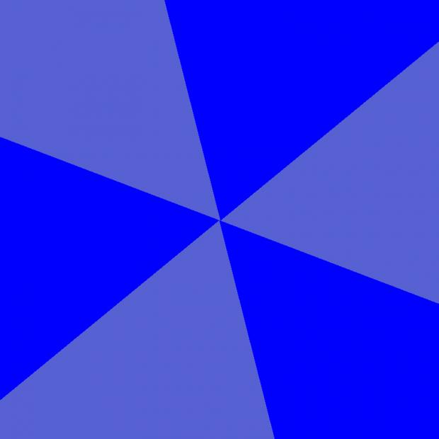 Blank Blue Background Meme Template