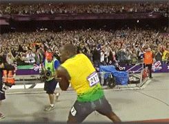 Bolting / Usain Bolt's "To Di World" Meme Template