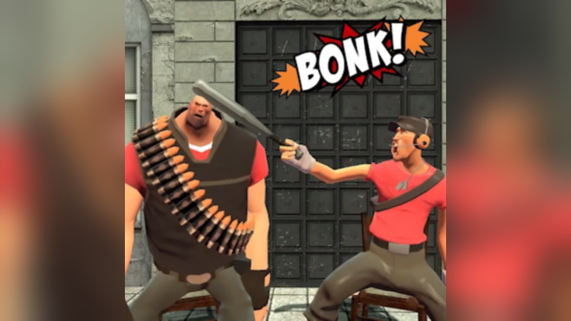 Bonk! (Team Fortress 2) Meme Template