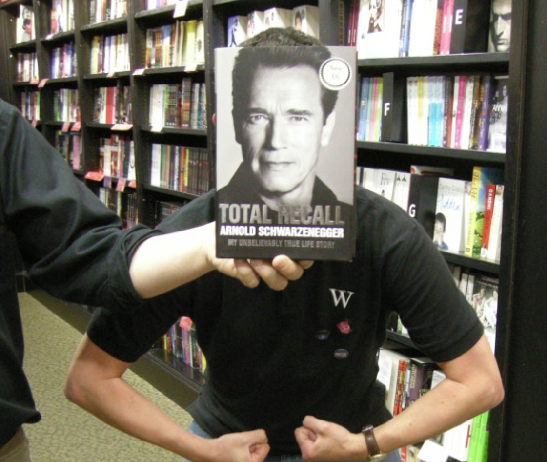 Bookface Meme Template