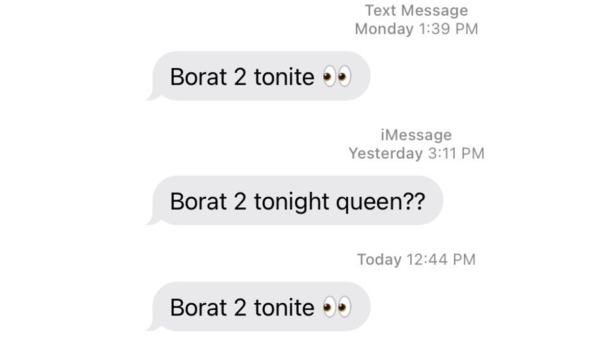 Borat 2 Tonight Queen?? Meme Template