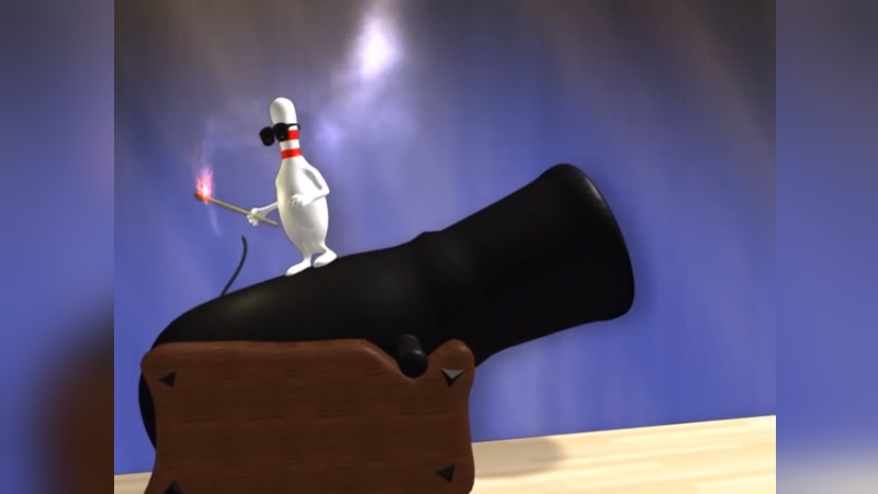 Bowling Alley Screen When You Get a Strike