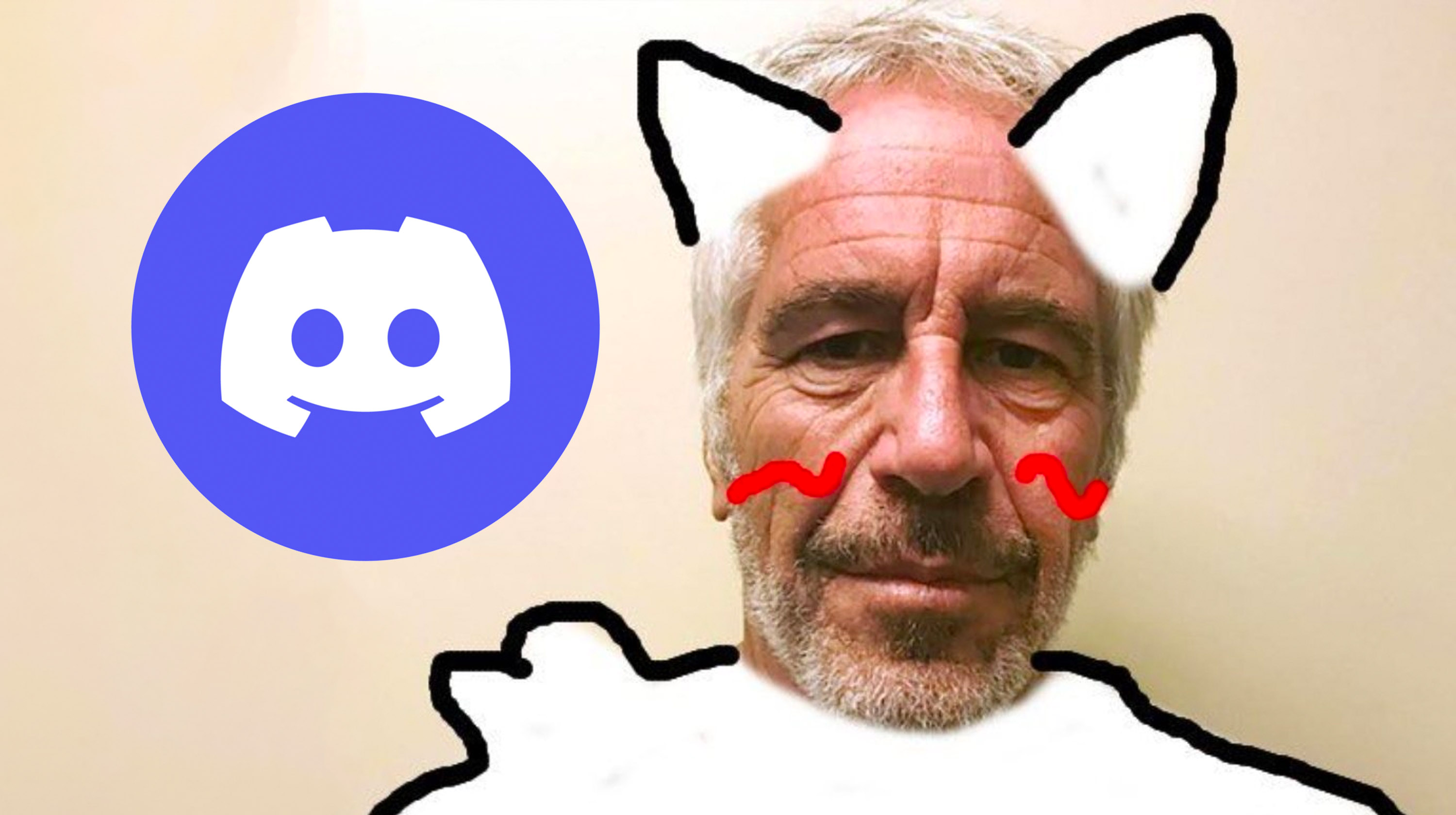 Boykisser Discord Server Scandal Meme Template