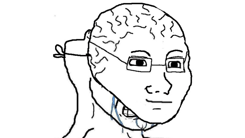 Brainlet Meme Template