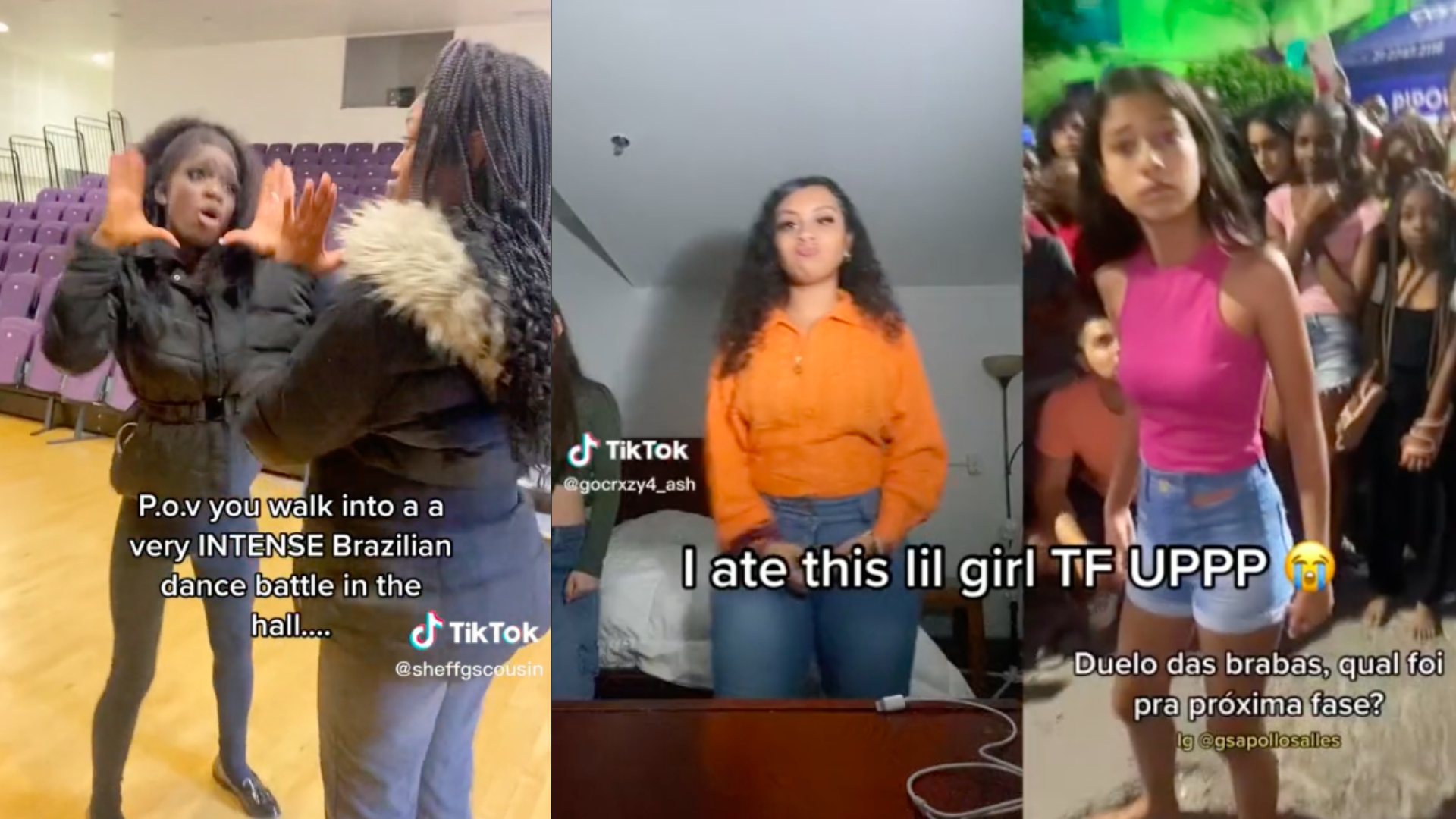 Brazilian Kid Dance Battles / Tubarão Te Amo Meme Template