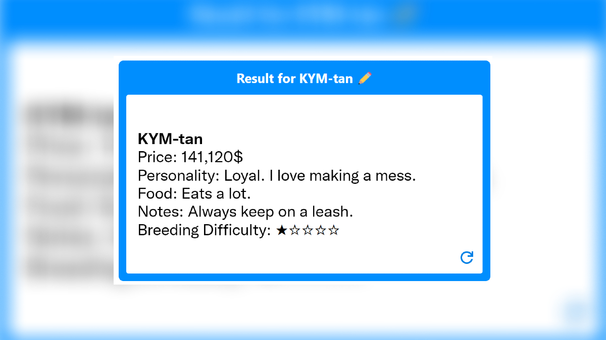 Breeding Difficulty / 'I Sold You To A Pet Store' Toasteed Quiz