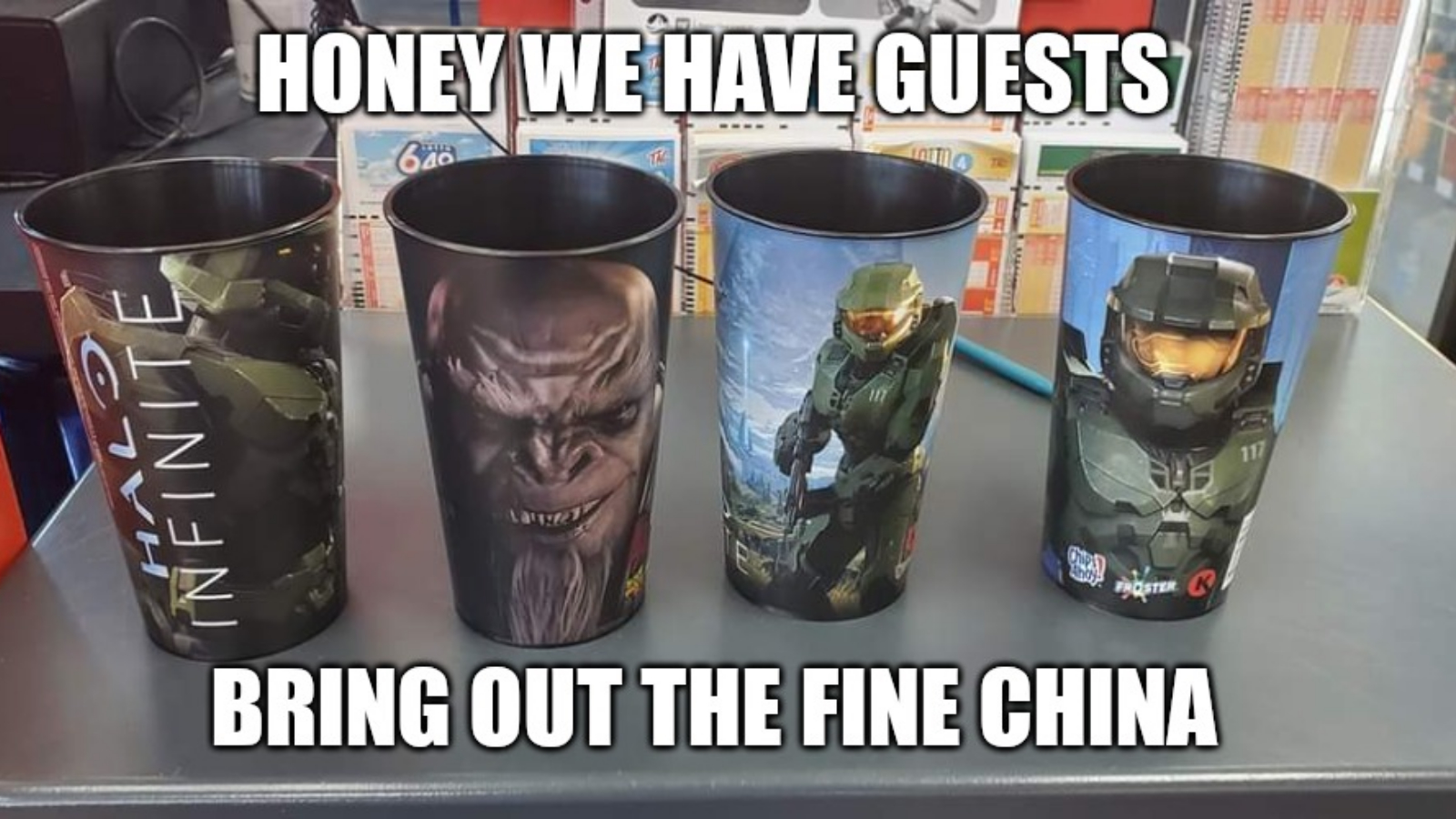 Bring Out the Fine China Meme Template