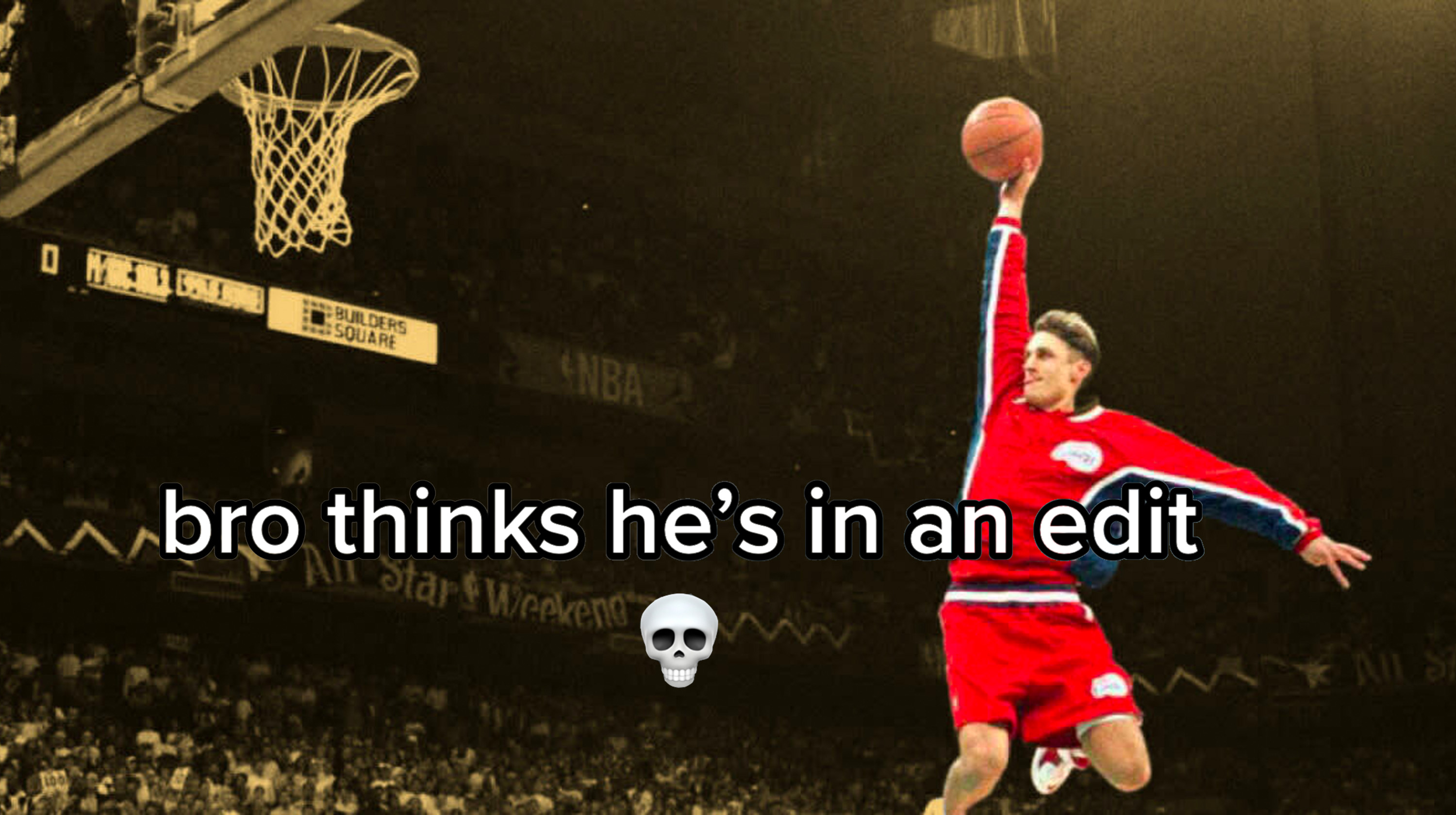 Bro Thinks He's In An Edit Meme Template