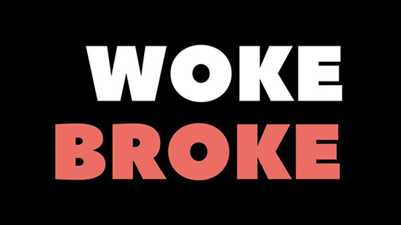 Broke / Woke Meme Template