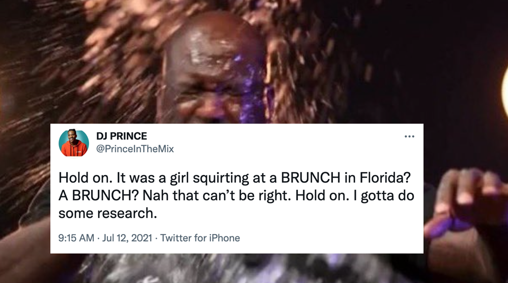 Brunch Squirt Video Meme Template