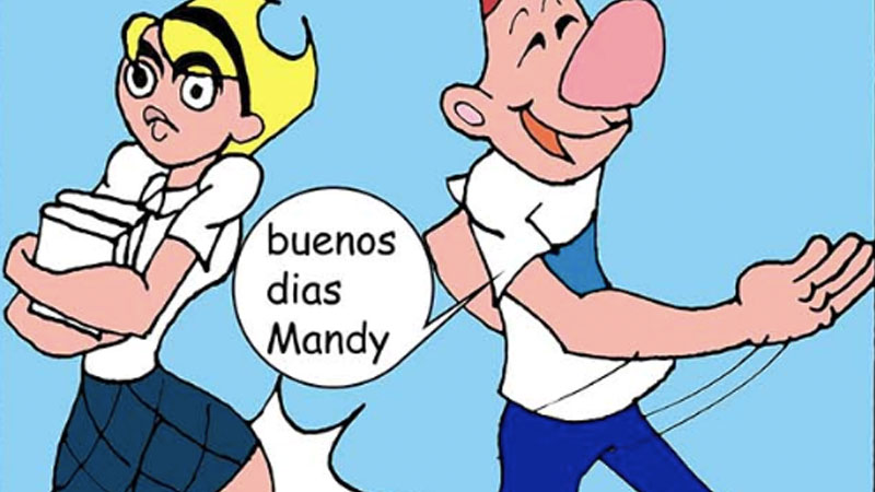 Buenos Dias, Mandy Meme Template