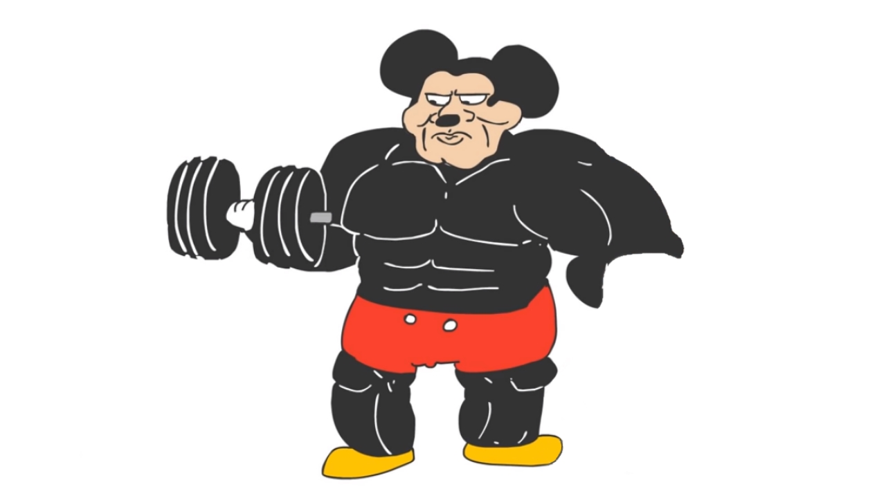 Buff Mokey Mouse Meme Template