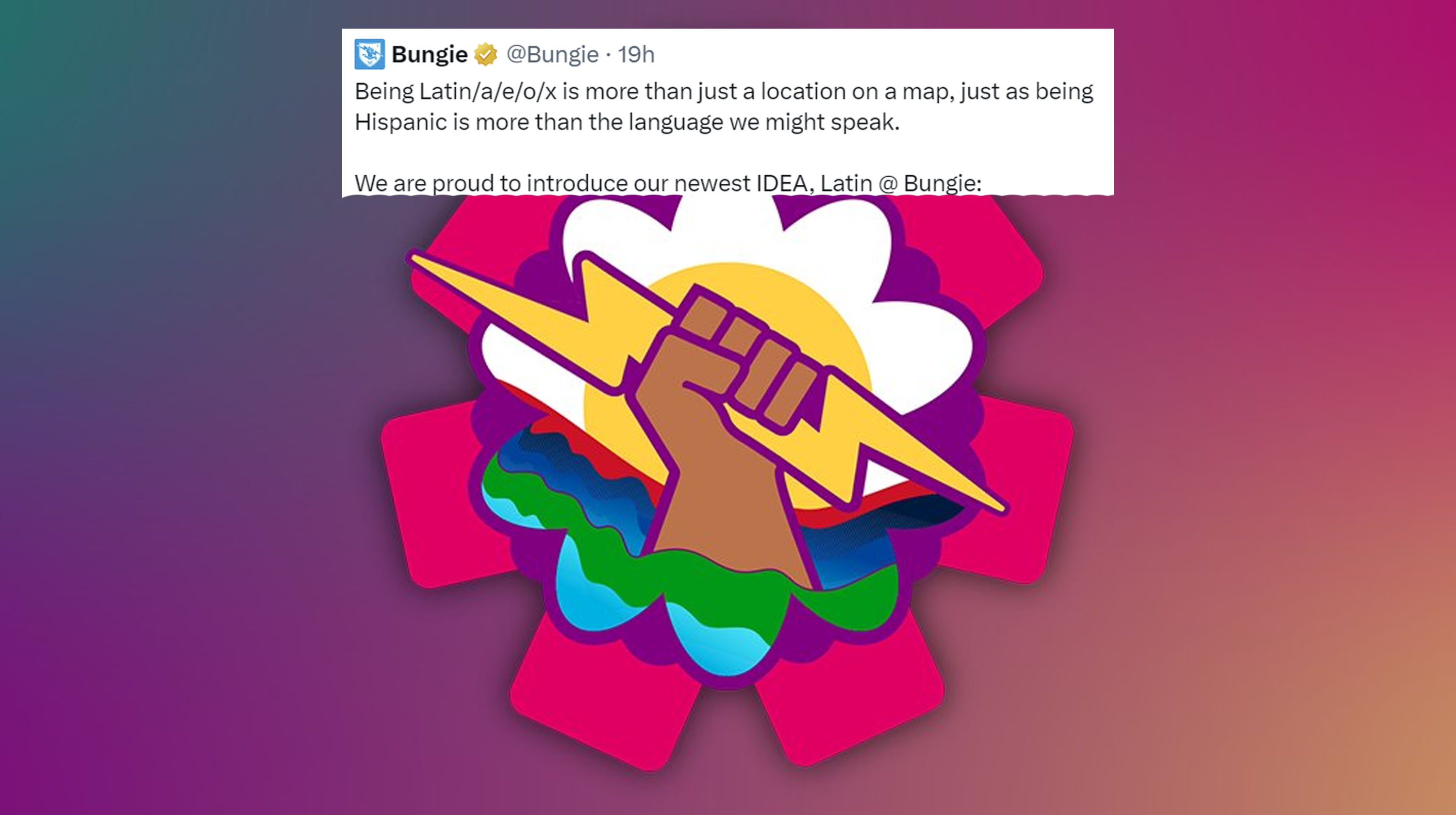 Bungie Latinx Controversy Meme Template