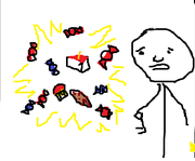 Burst Into Treats Meme Template