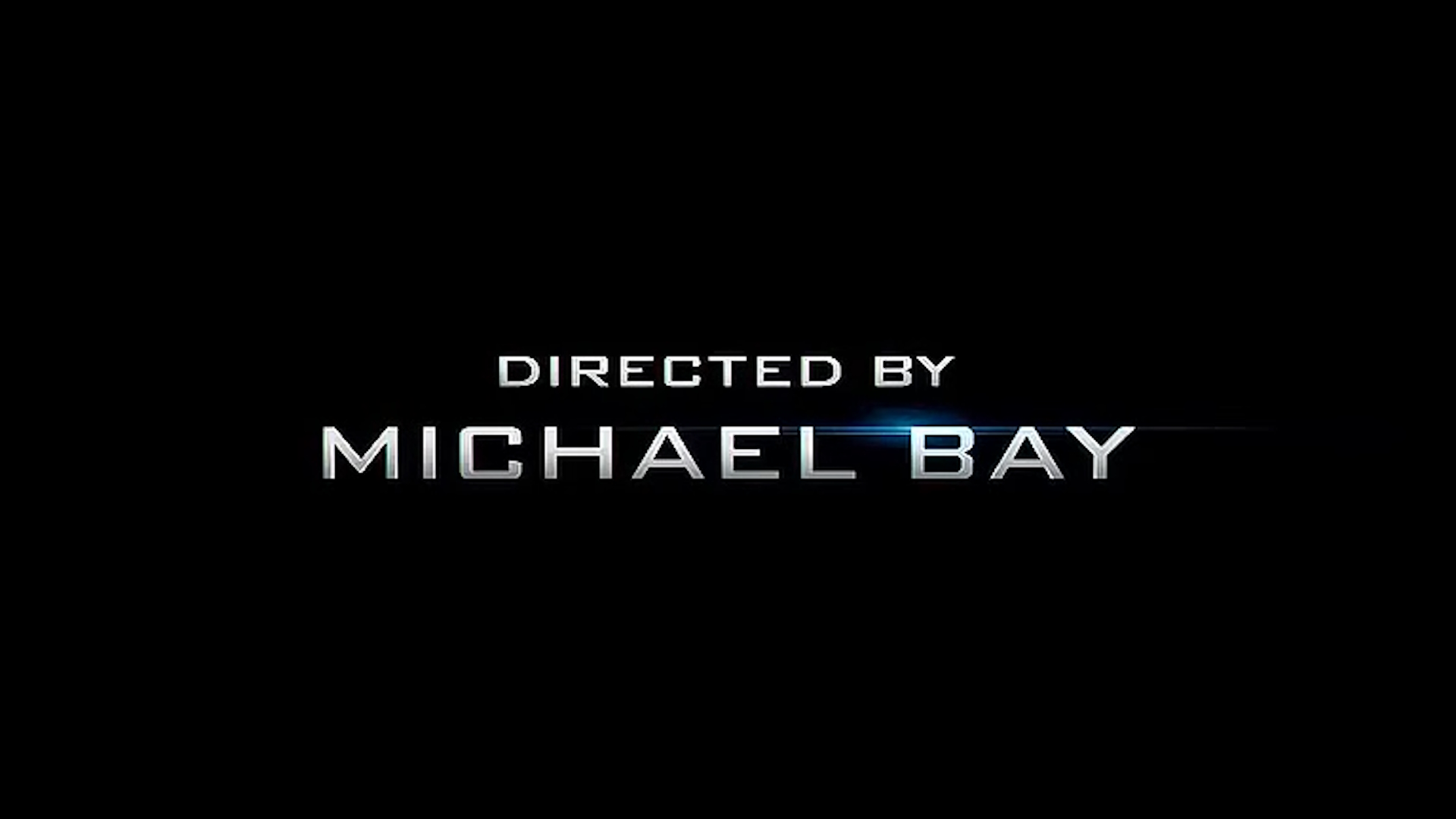 But It Came Out in 2007 / "Directed by Michael Bay"