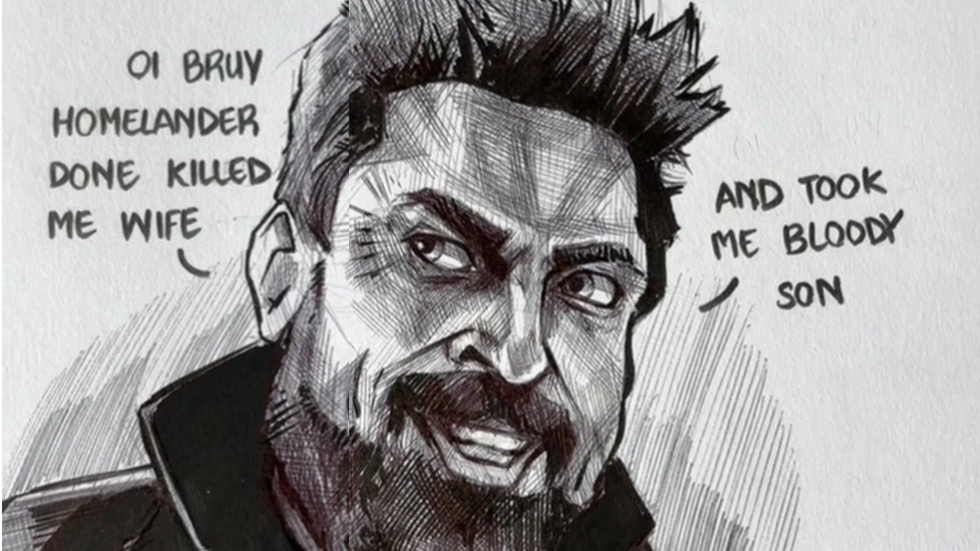 Butcher "Oi Homelander Took Me Son"