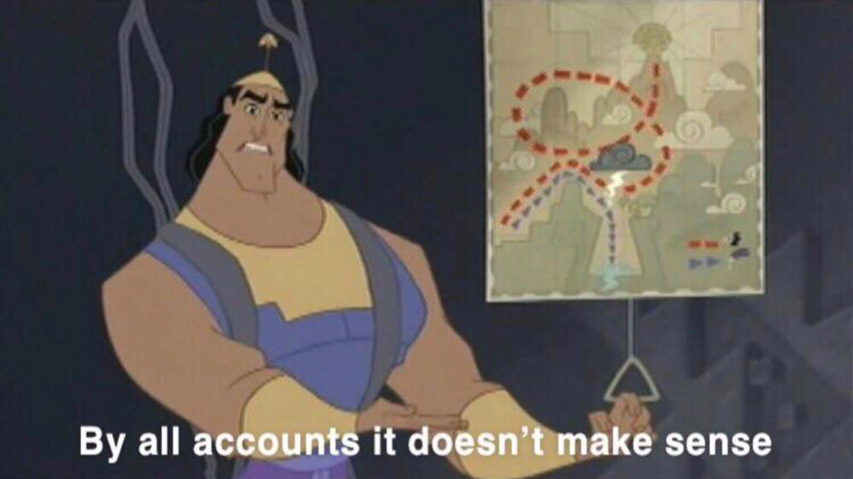 By All Accounts It Doesn't Make Sense Meme Template