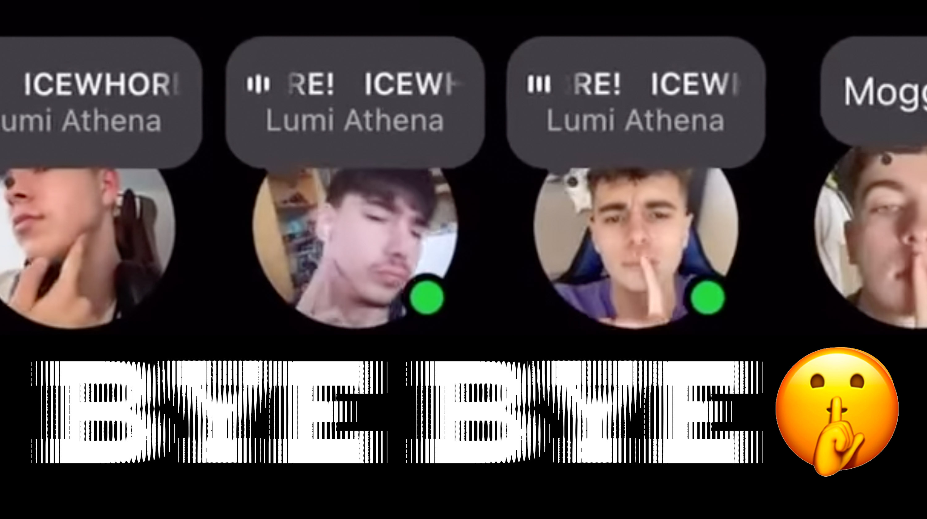 "Bye Bye" Mewing Shh