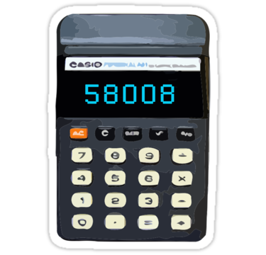 Calculator Spelling Meme Template