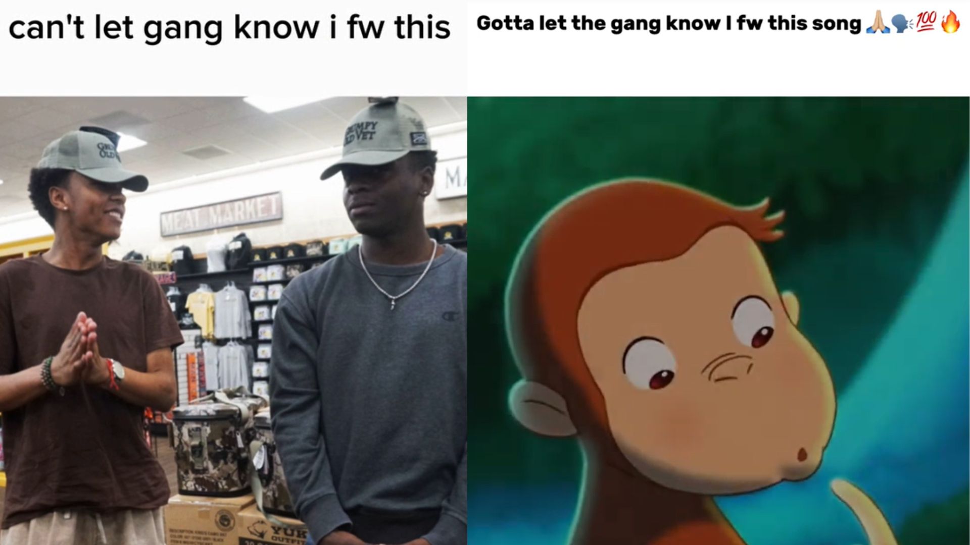 Can't Let Gang Know I Fw This / Gotta Let Gang Know I Fw This