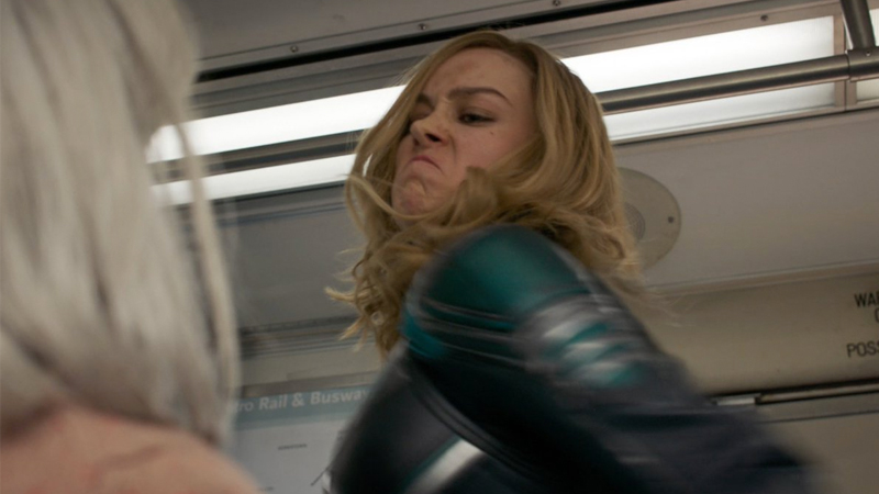 Captain Marvel Punch Meme Template