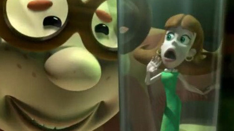 Carl Wheezer Has Judy Neutron in a Jar Meme Template