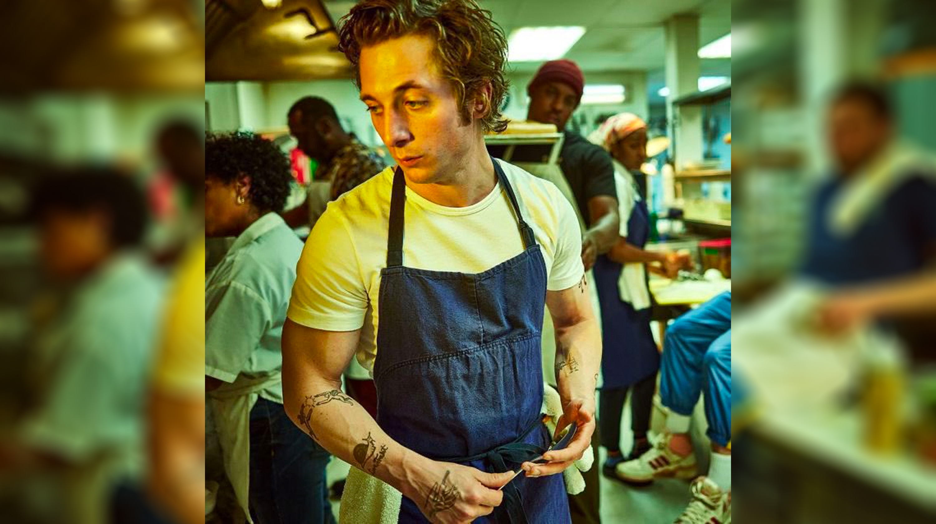 Carmy In The Kitchen / 'The Bear' Chef Photos